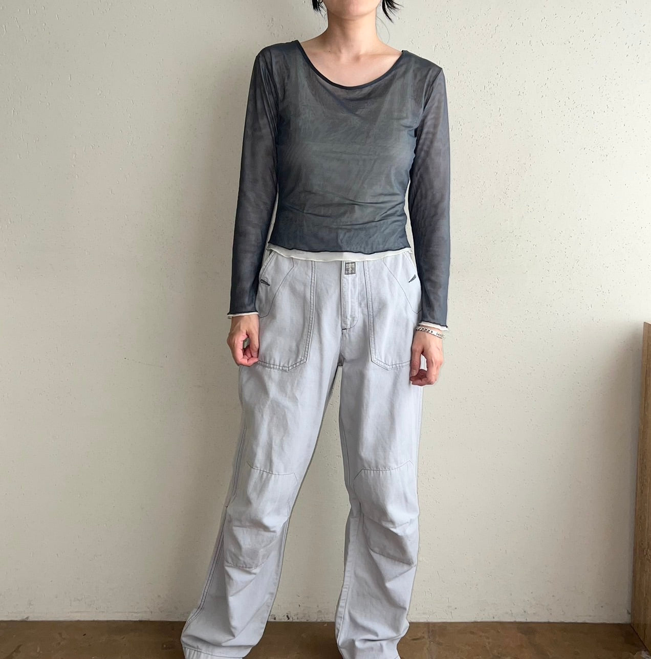 90s Sheer Top Made in Italy