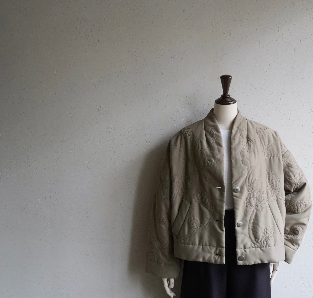"TOGETHER"Embroidery Jacket