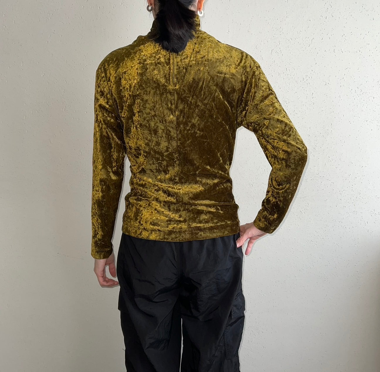 90s Velor Design Top