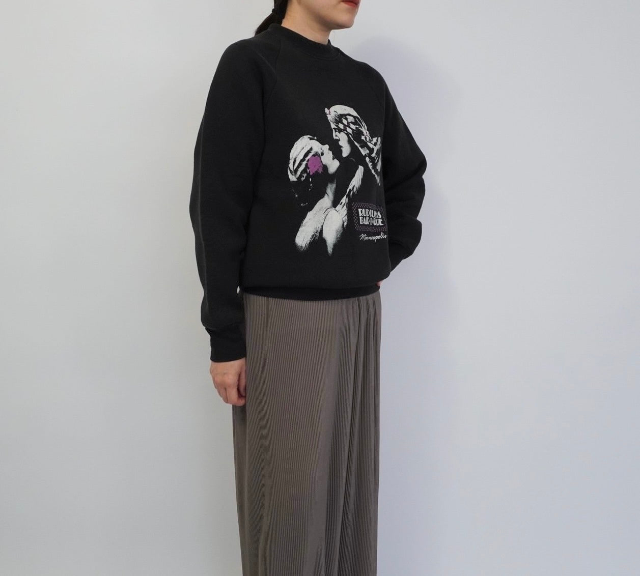 90s Printed Sweater Made in USA