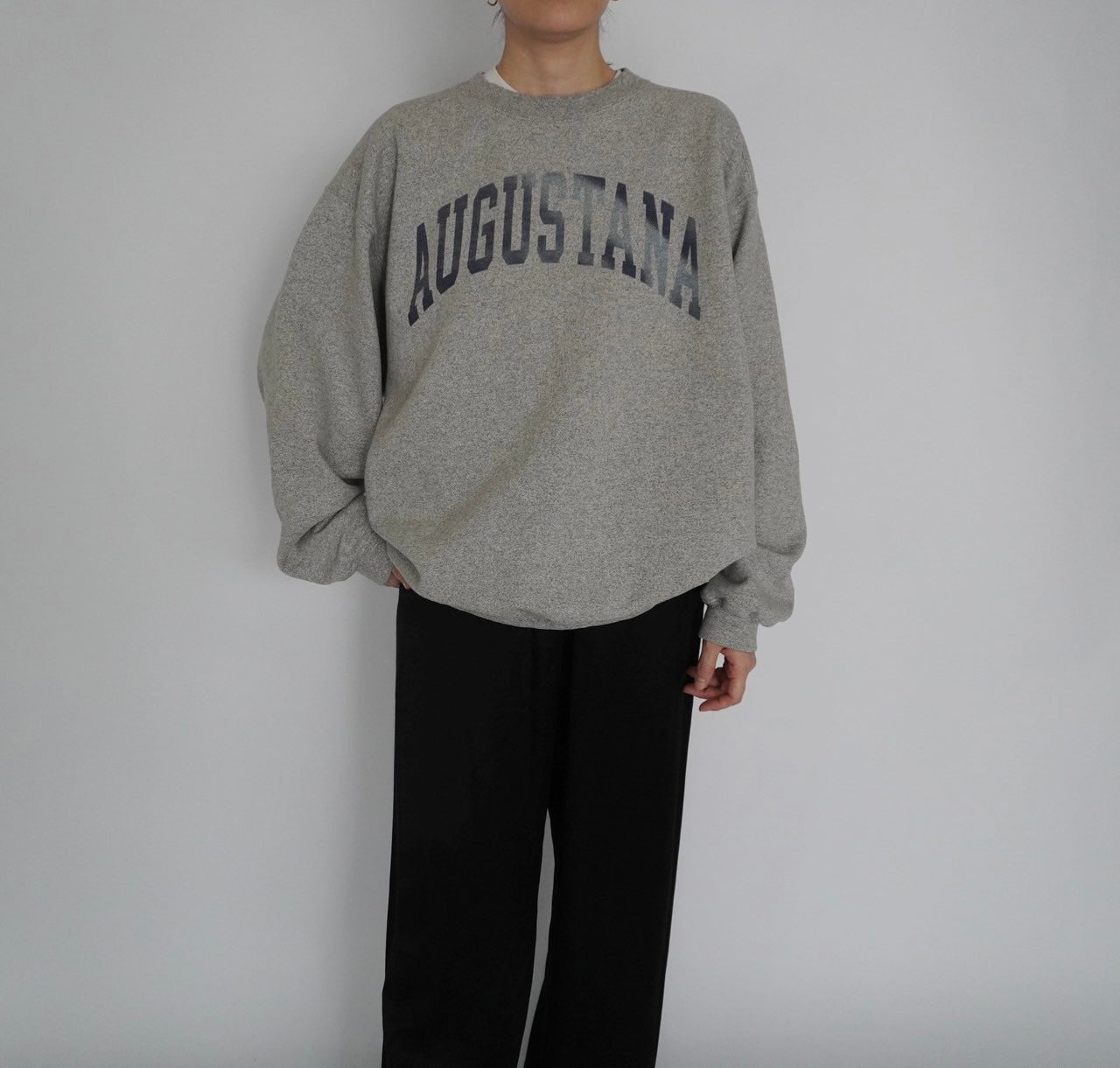 90s Printed Sweater Made in USA