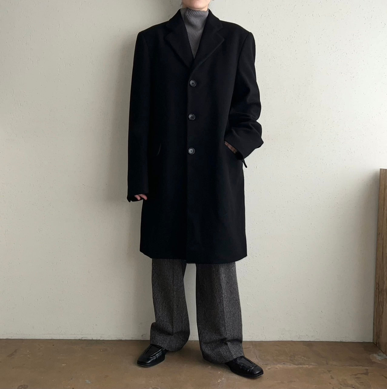 90s Cashmere Coat Made in Italy