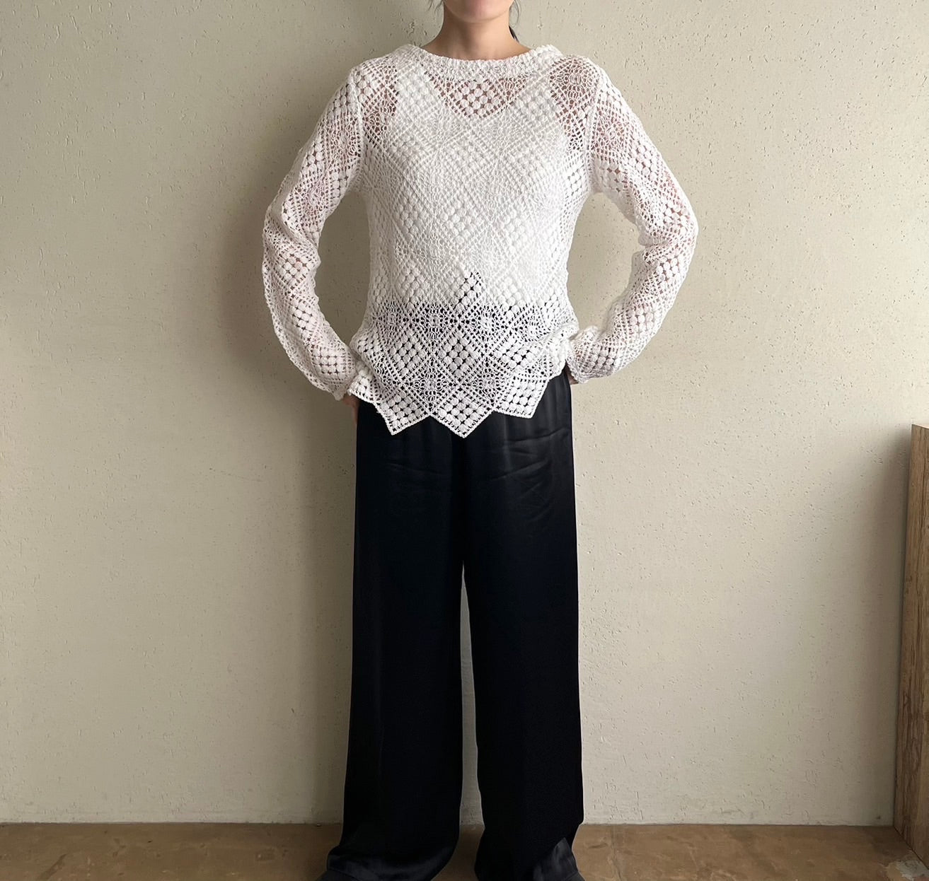 Lace Design Top