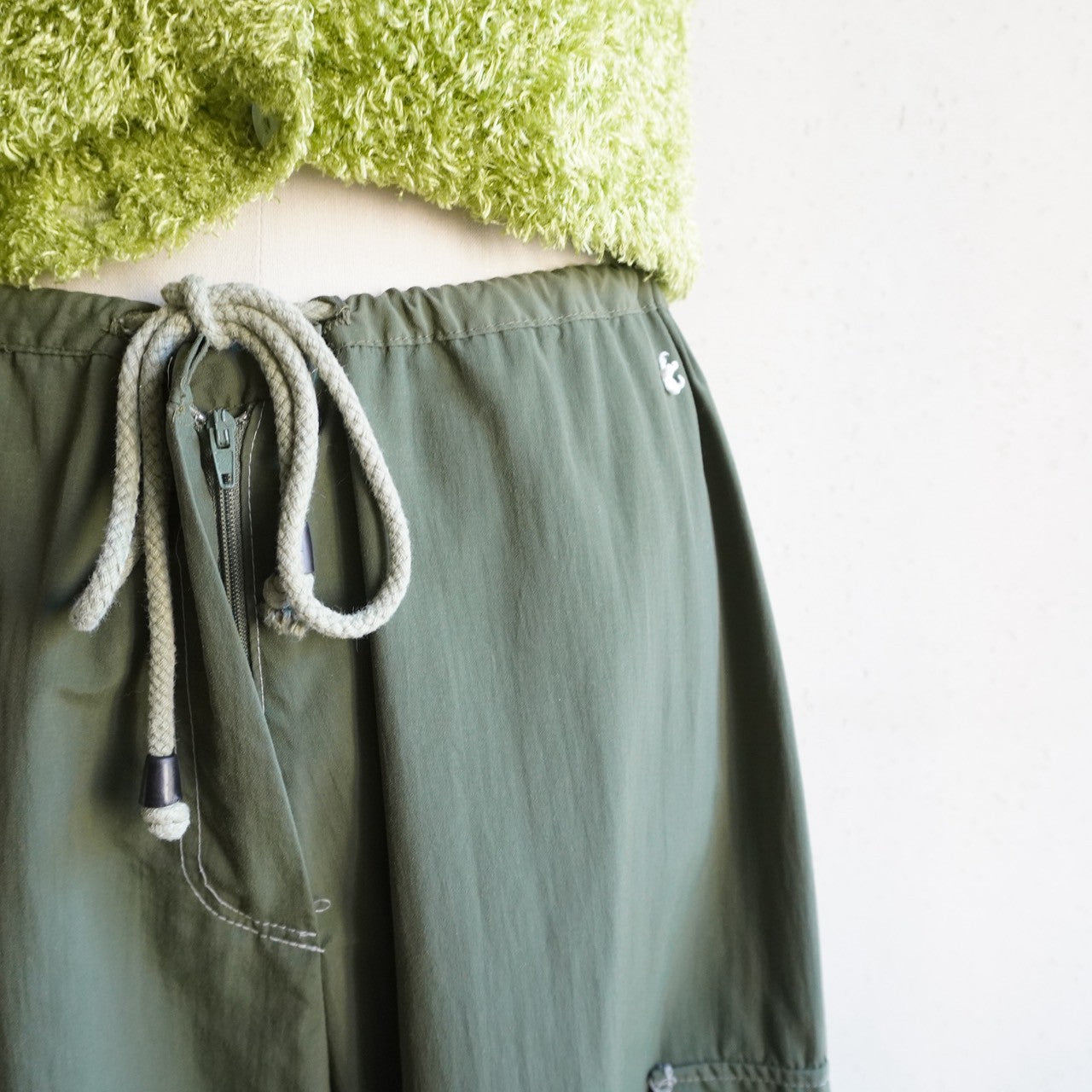 90s Nylon Design Pants