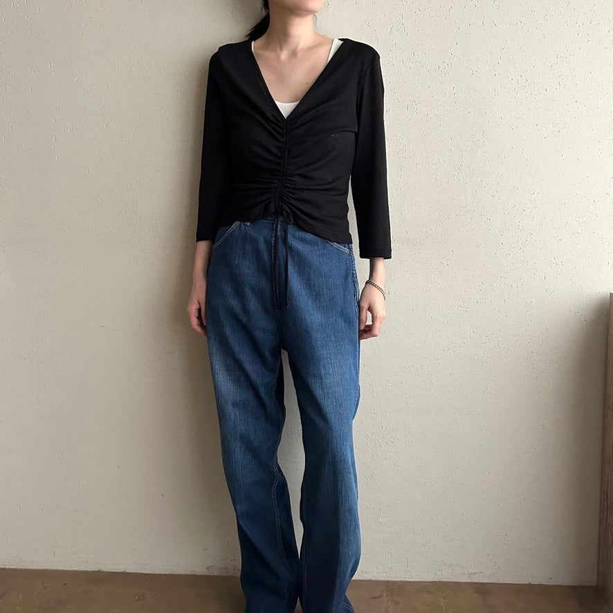 90s Black Top Made in USA