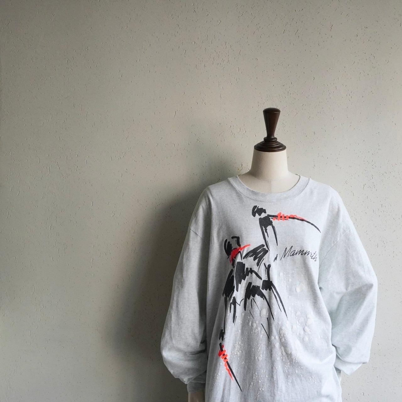 90s Printed Long Sleeves T-shirt Made in USA