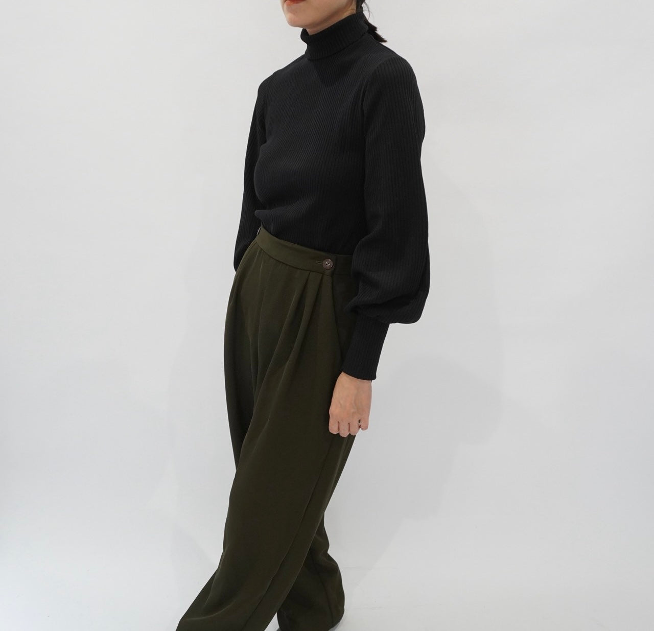 70s Balloon Sleeves Top