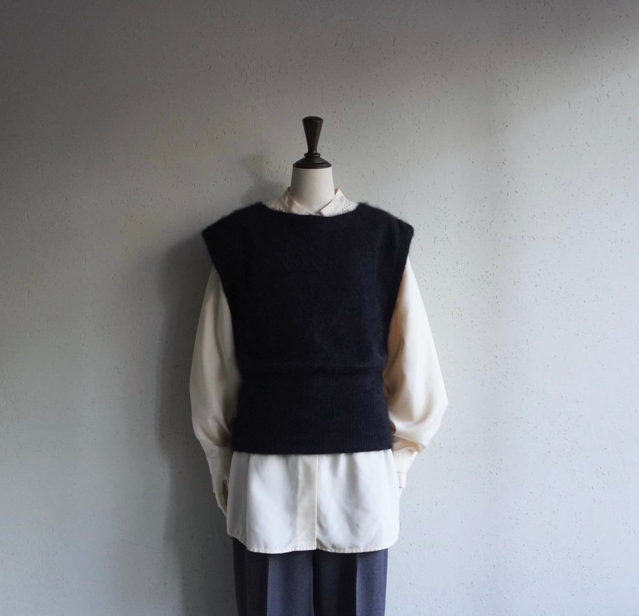 90s Angora Knit Vest