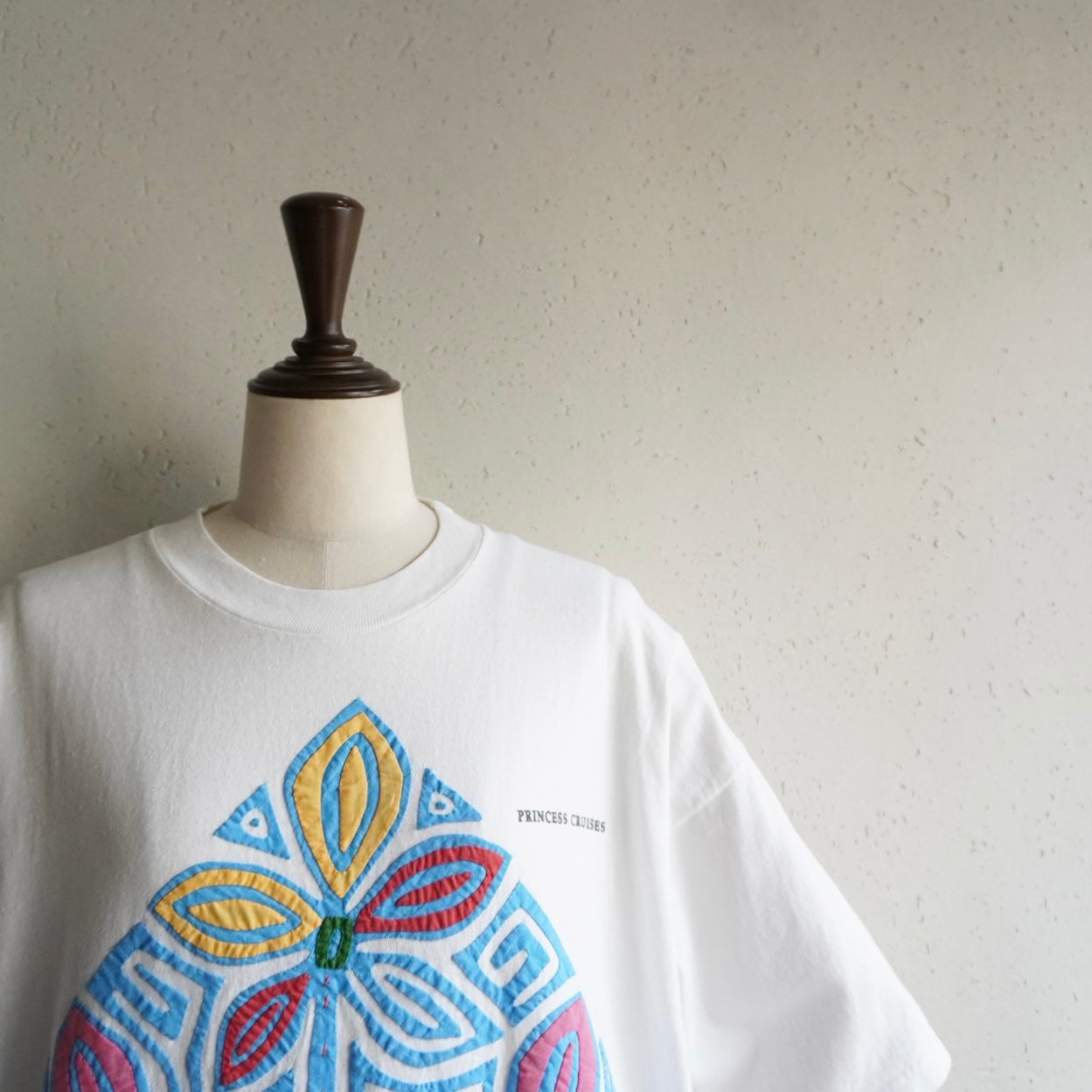 90s"Princess Cruises" Quilted T-shirt