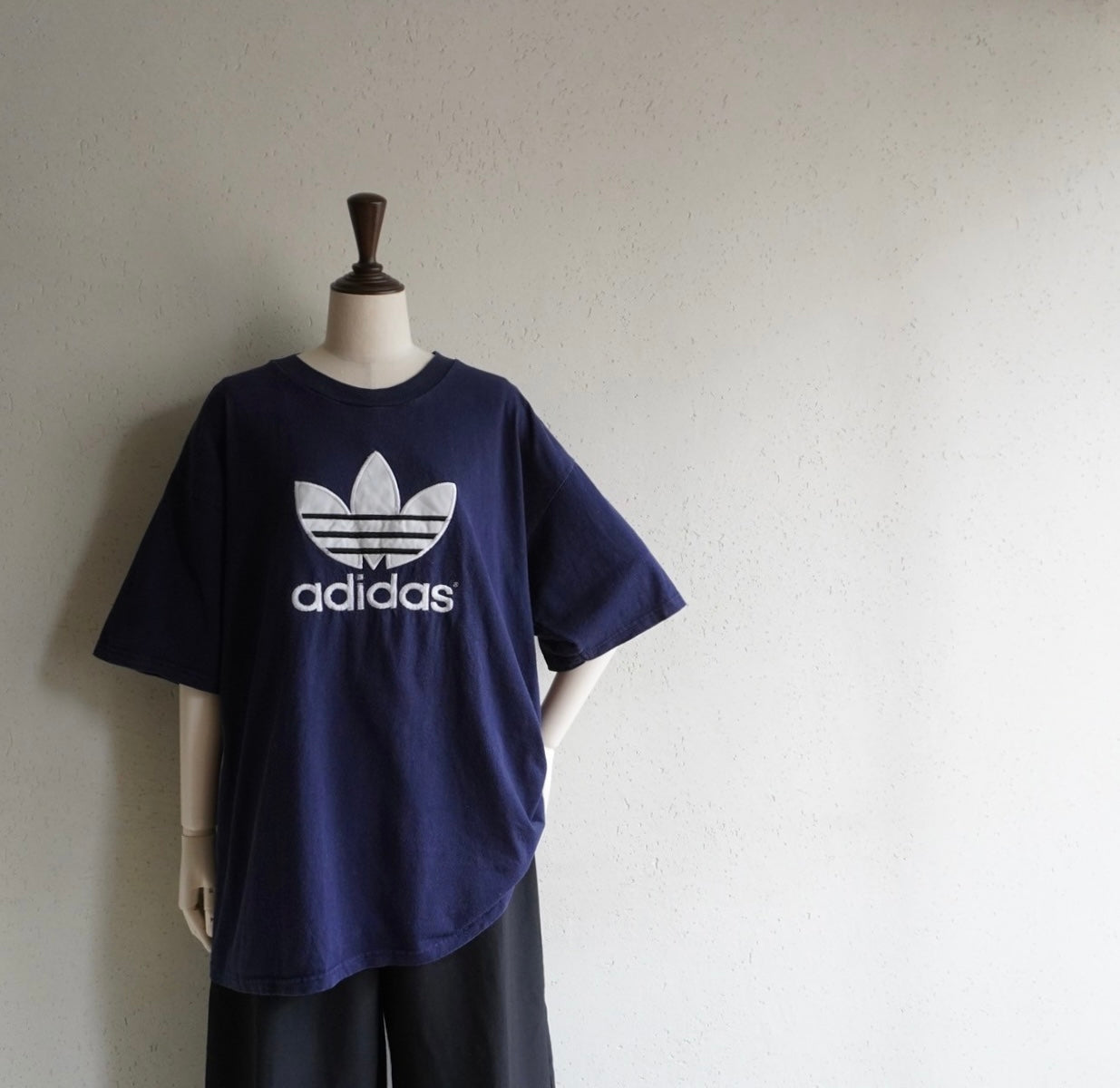90s "adidas" T-shirt Made in USA