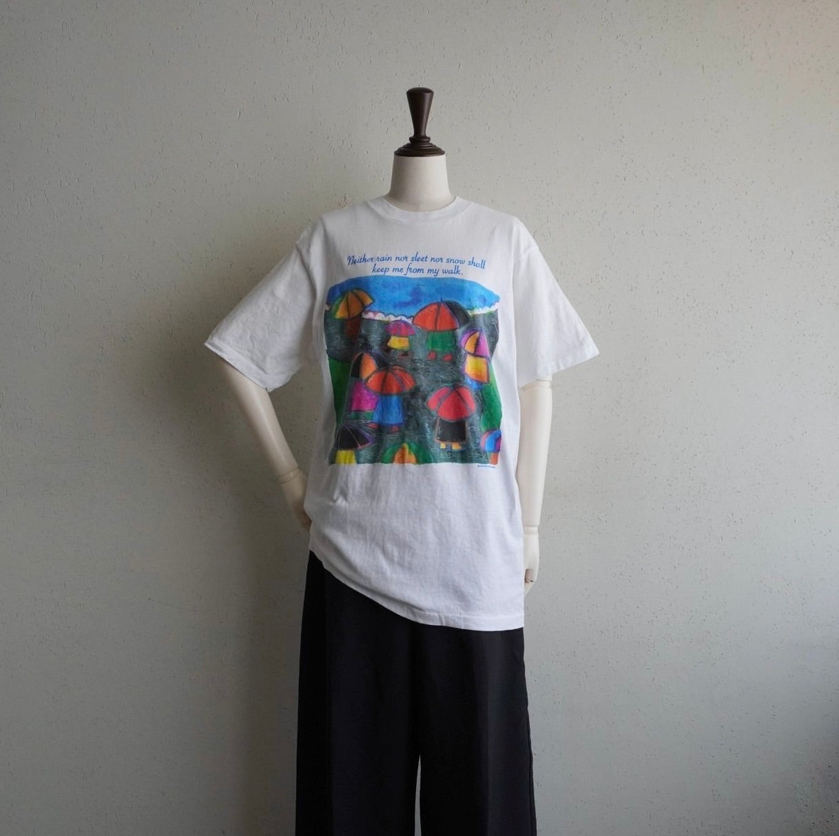 90s Printed T-shirt Made in USA