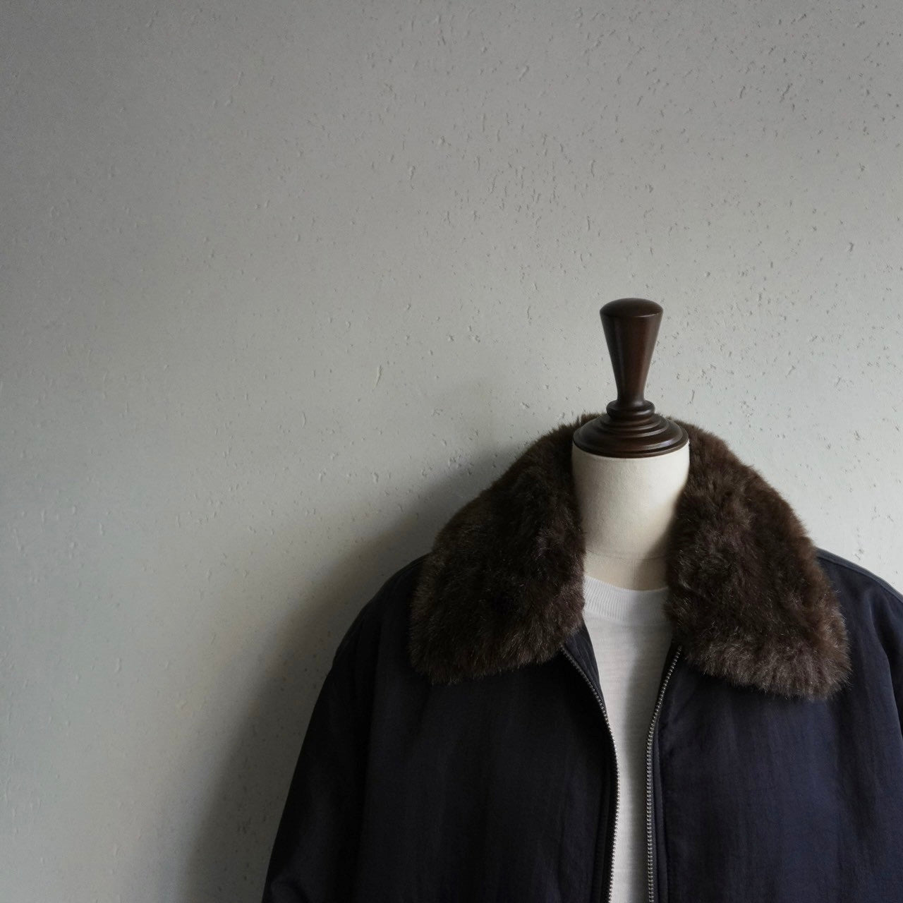 90s Black Nylon Jacket