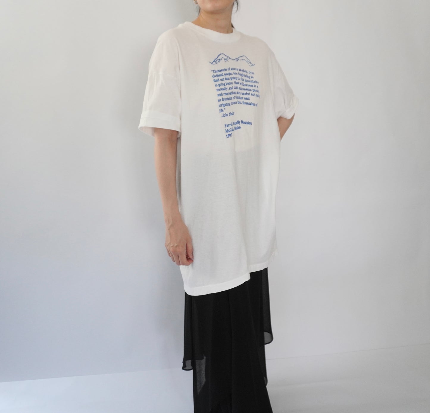 90s Printed T-shirt Made in USA