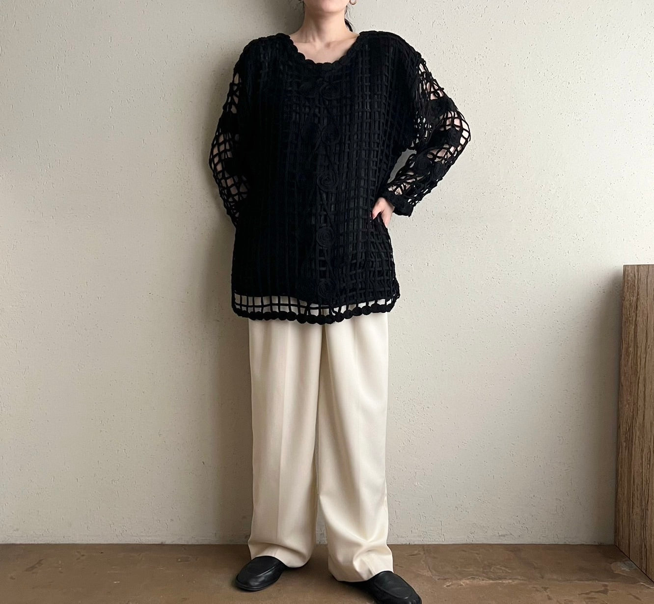 Black Design Top