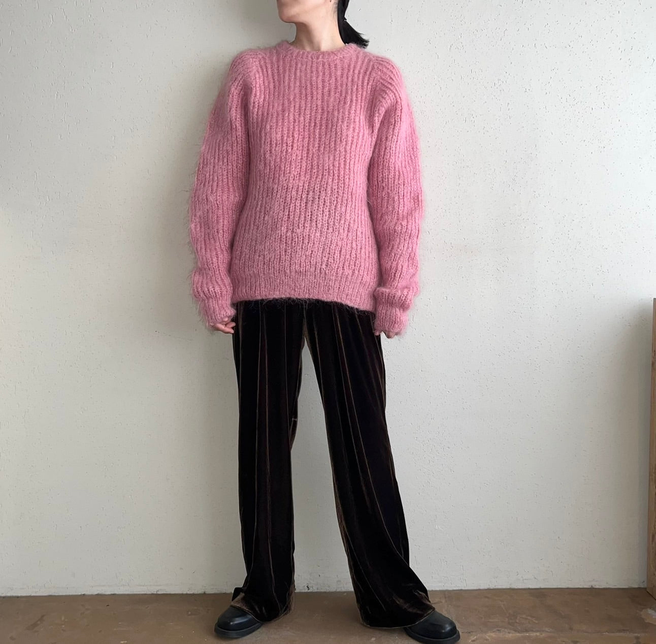 80s Pink Knit