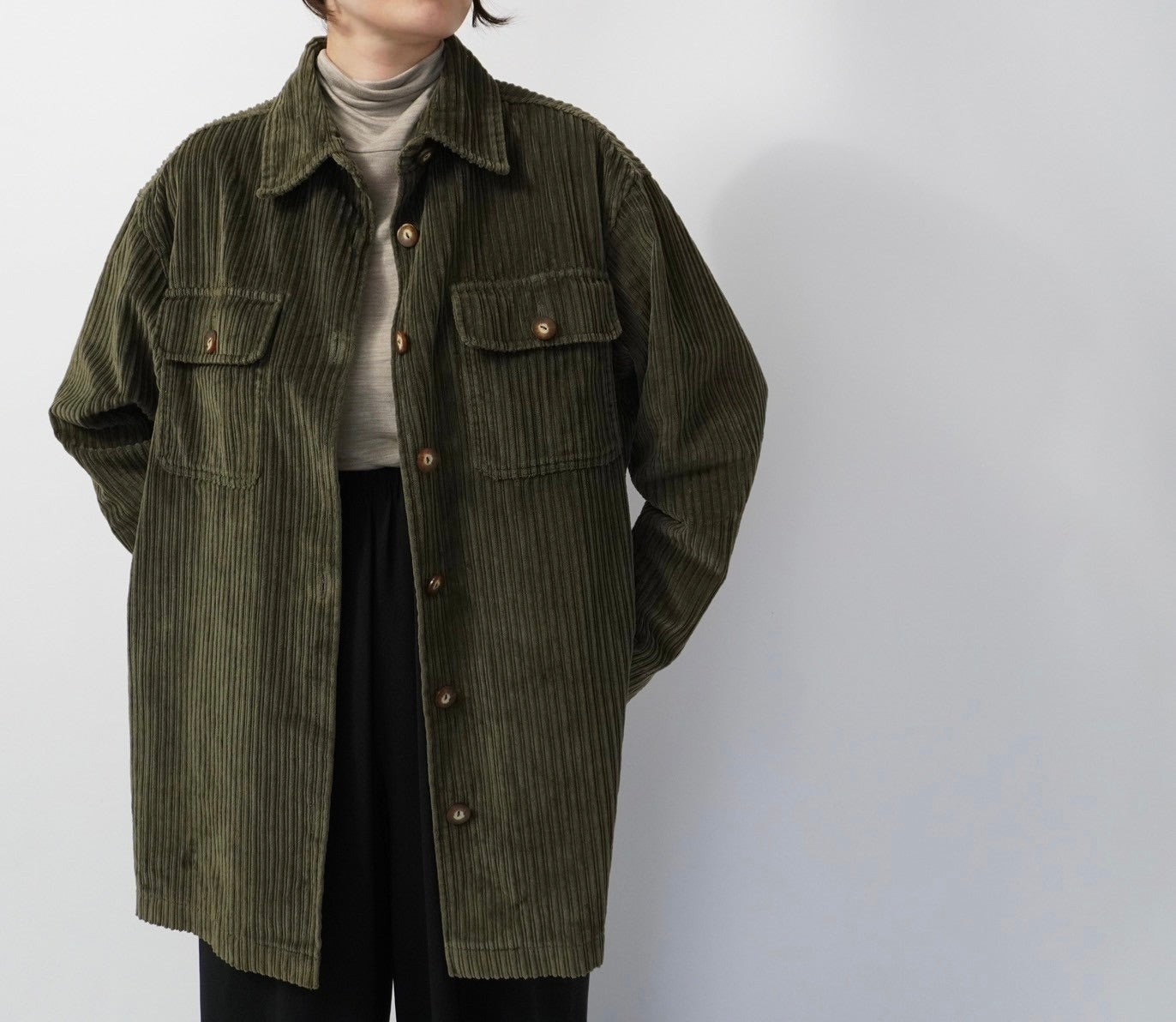 90s Corduroy Shirt, Jacket