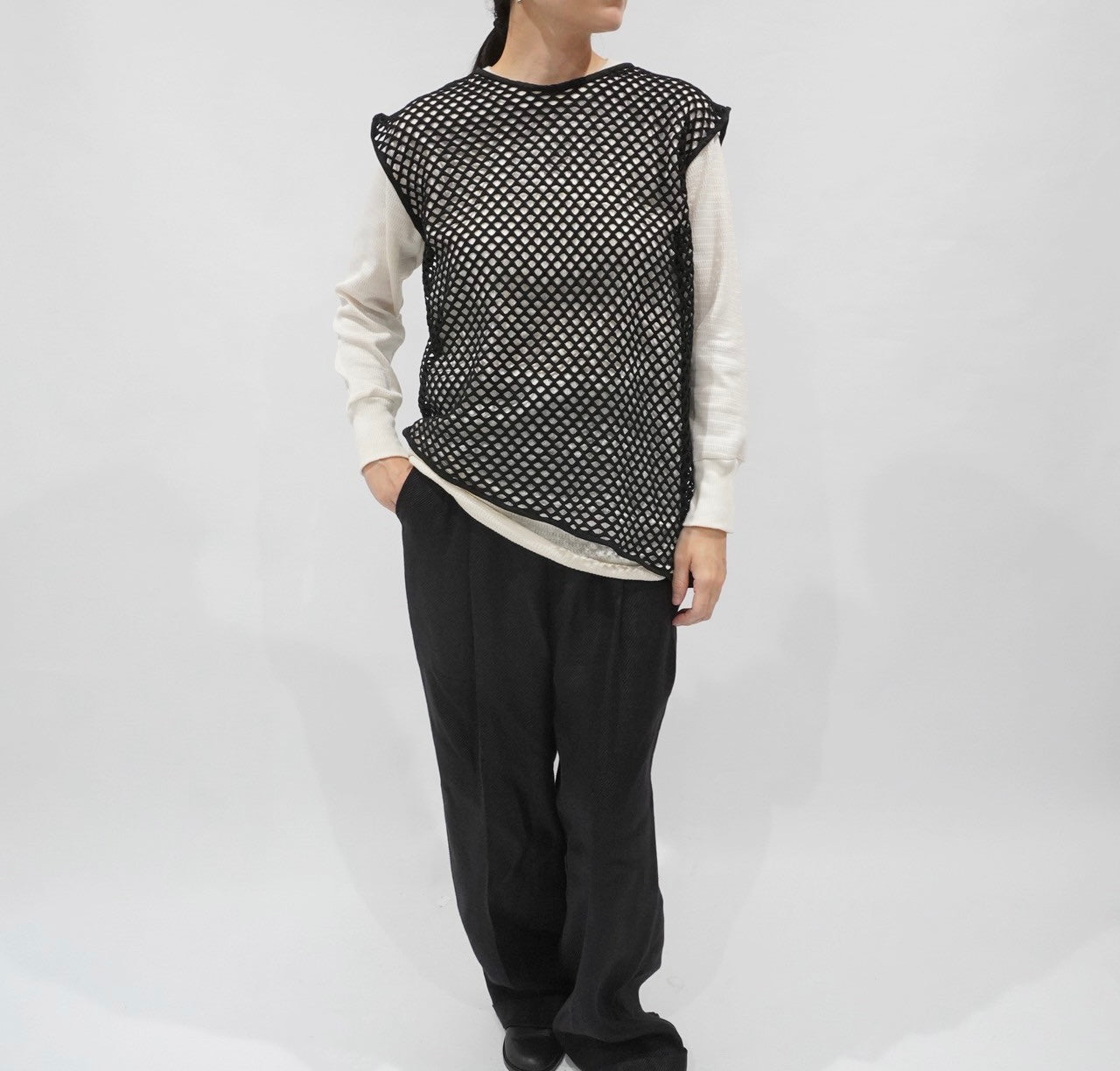 90s Mesh Design Top