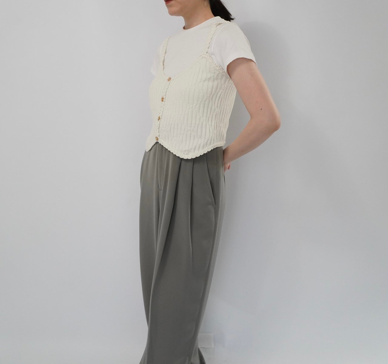 90s Hand Made Cotton Top