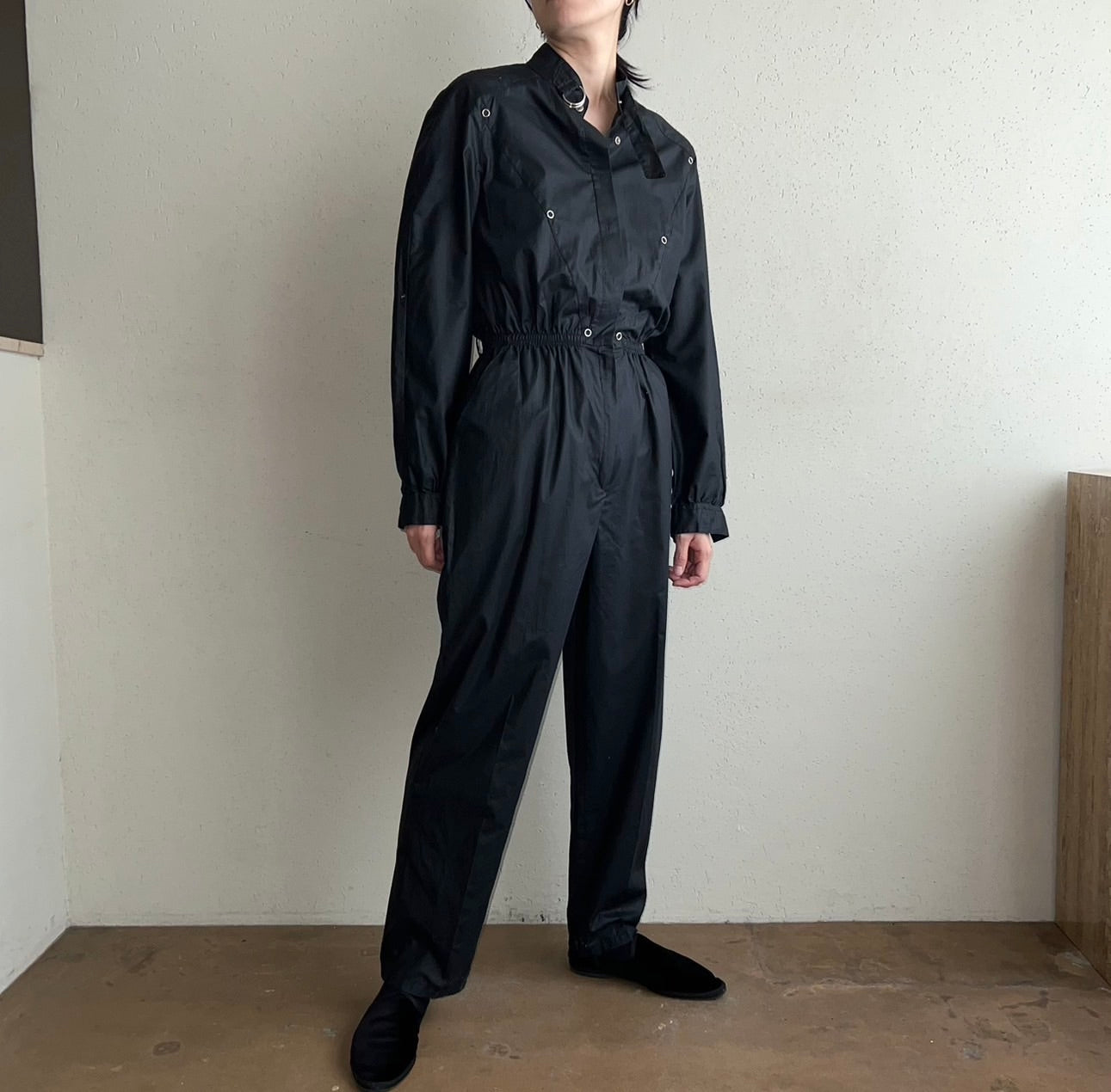 90s Black Jumpsuit Made in Australia