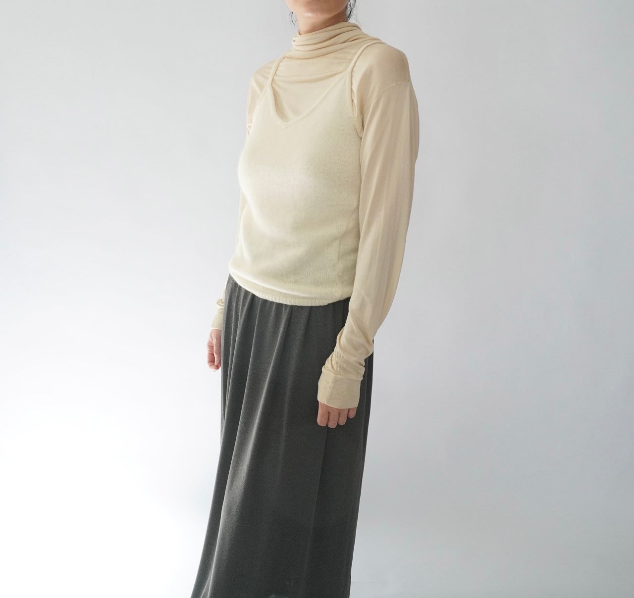 90s Angora Knit Camisole Top