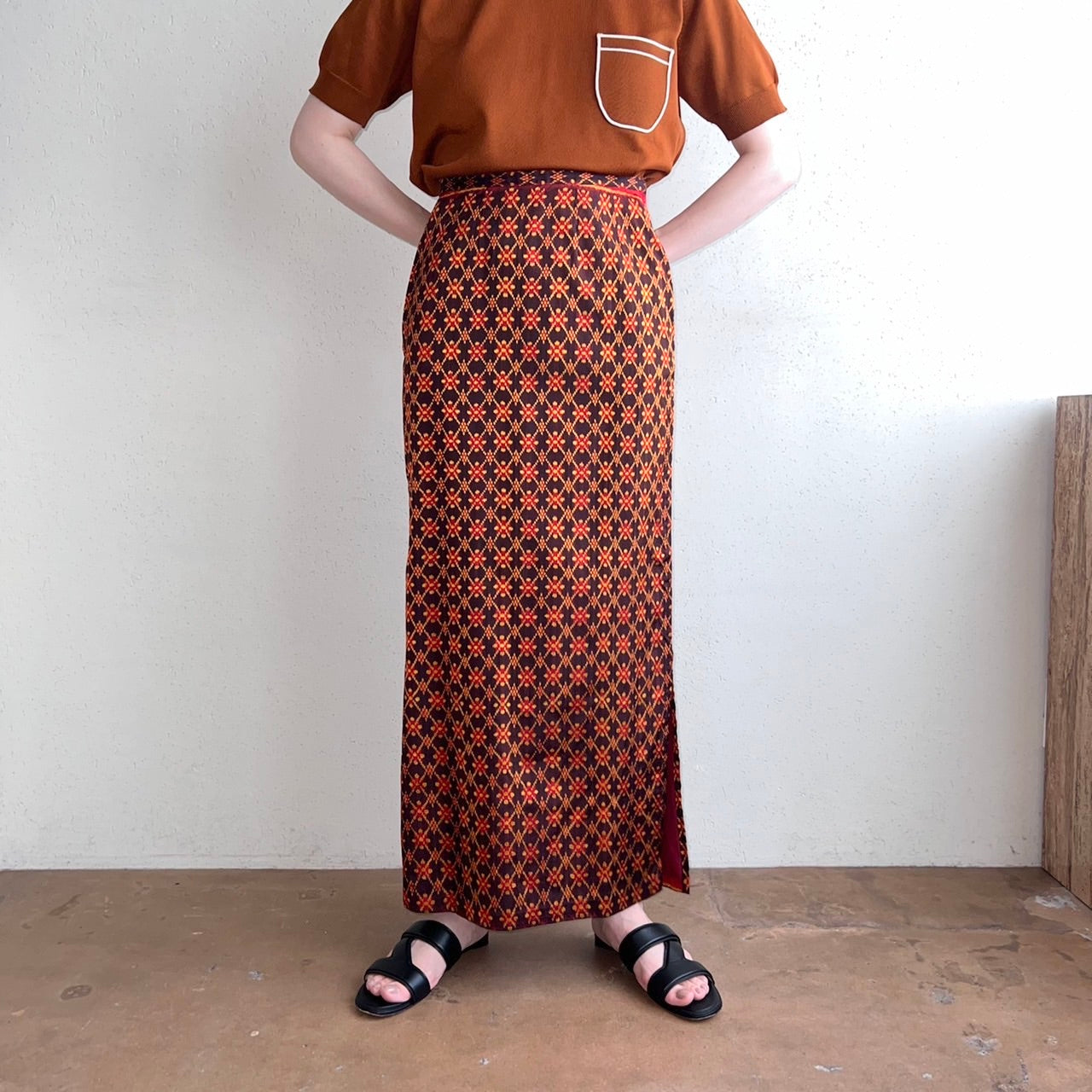 80s Pattern Skirt