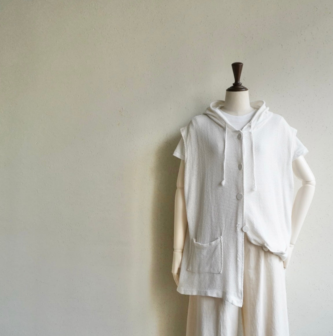 90s Mesh Sleeveless Top Made in USA