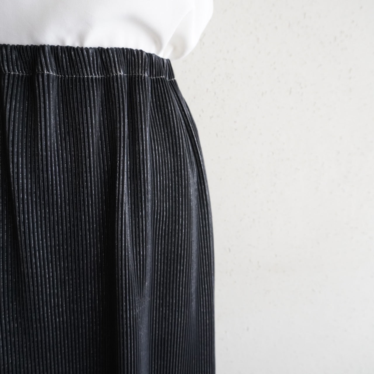 90s Pleated Maxi Skirt