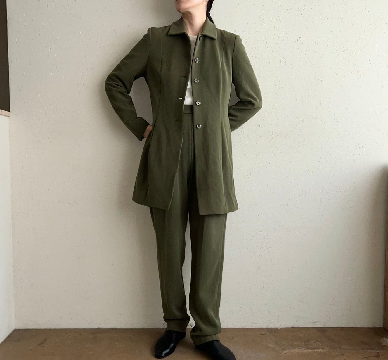 90s Green Two-Piece