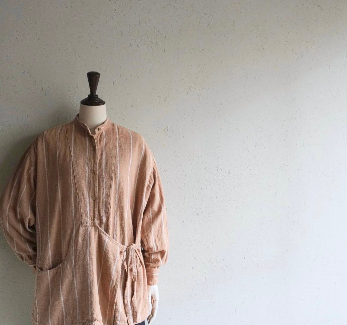 80s Striped Cotton Shirt