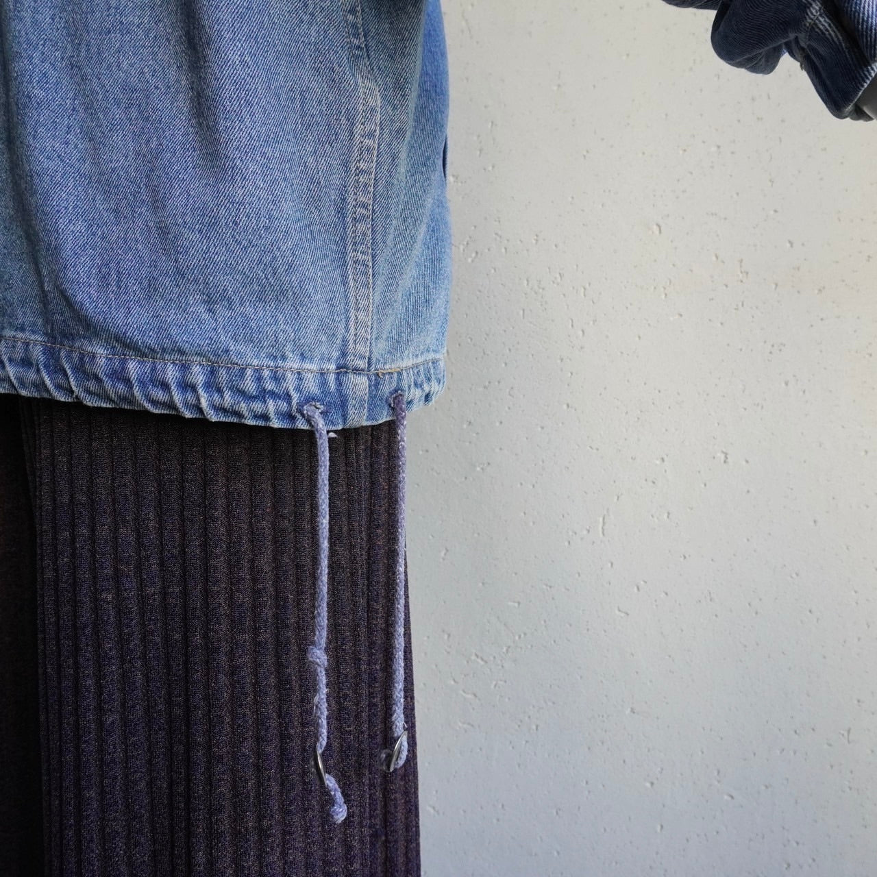 90s Denim Pullover Jacket