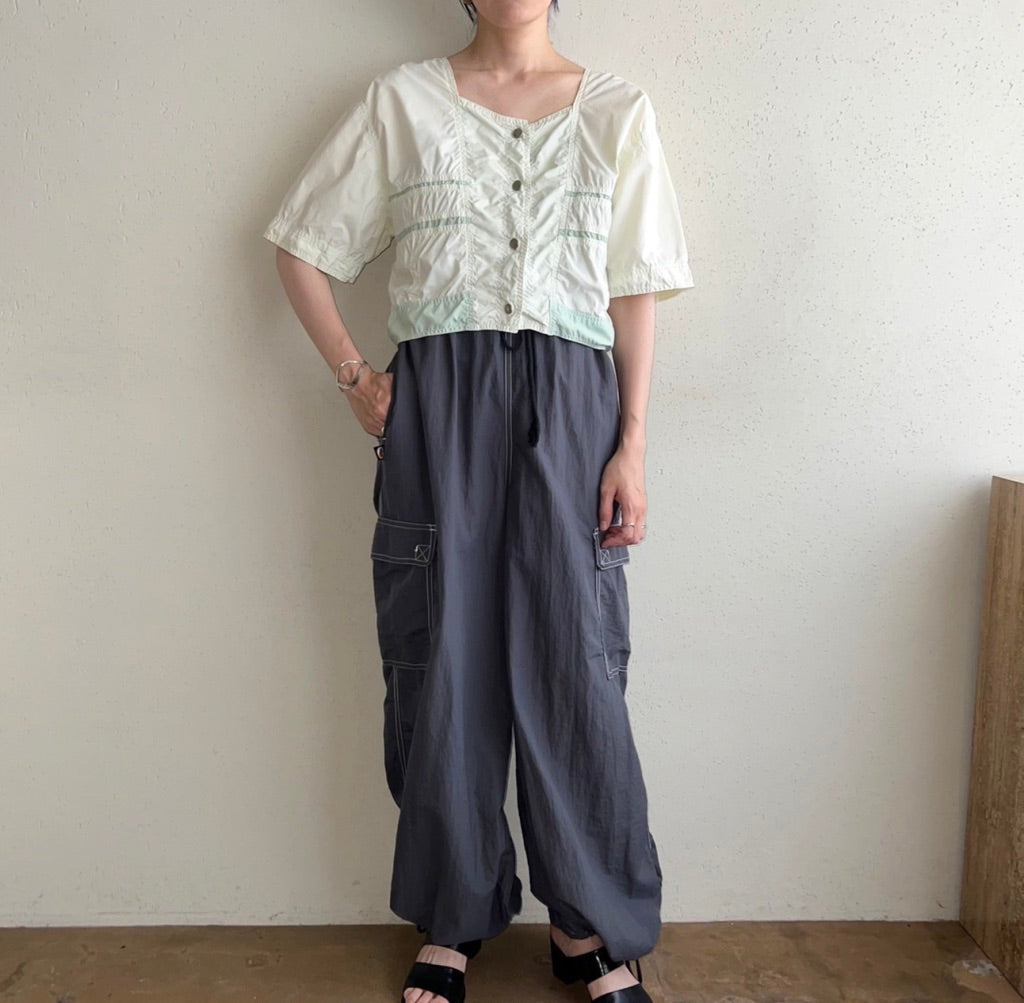 90s EURO Design Cotton Blouse