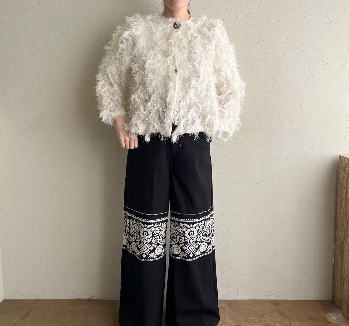 Shaggy Cardigan
