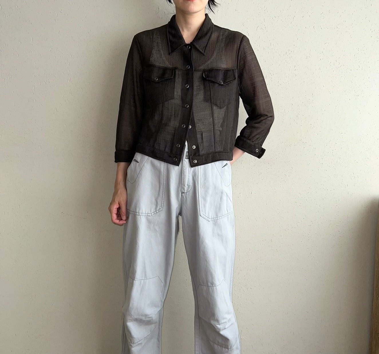 90s Sheer Shirt