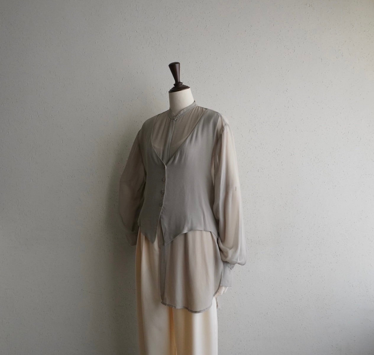 90s Design Sheer Blouse Made in USA