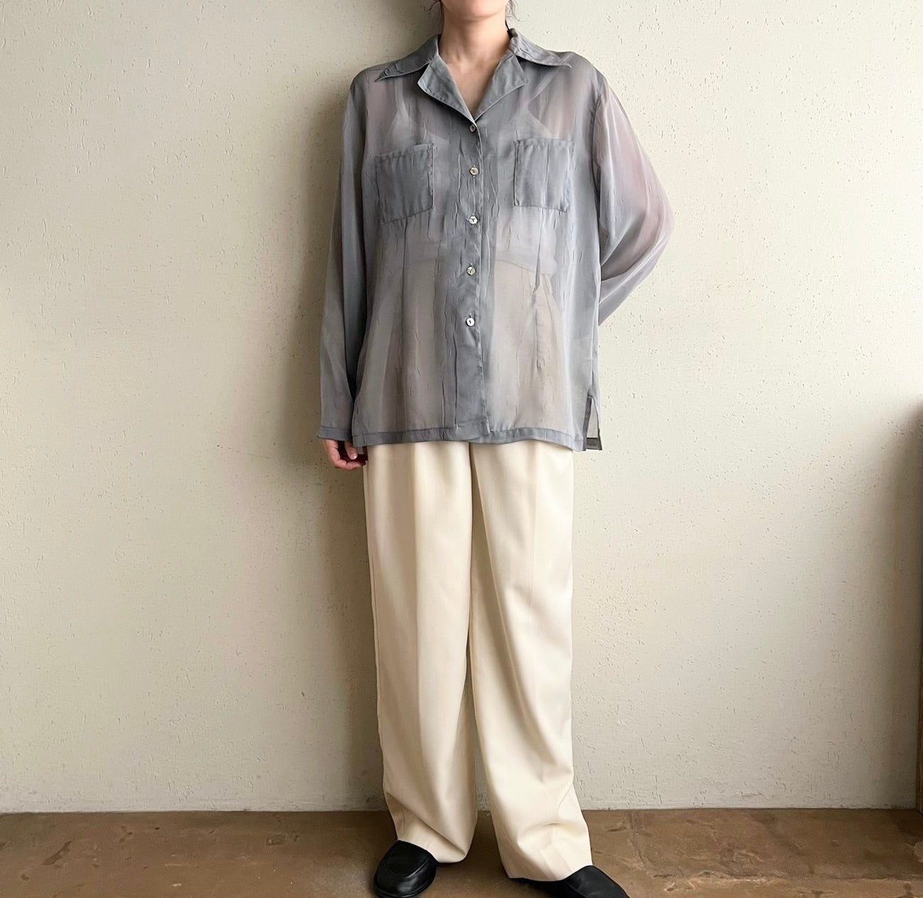 90s EURO Sheer Shirt