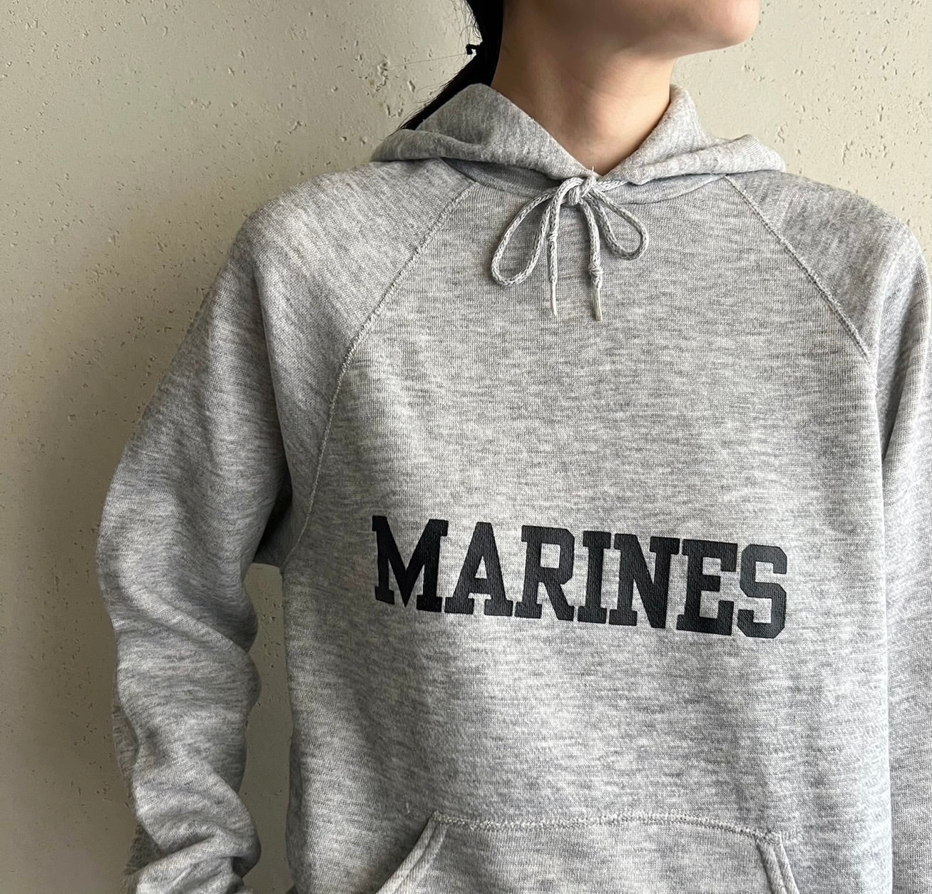 90s Hooded Sweater Made in USA