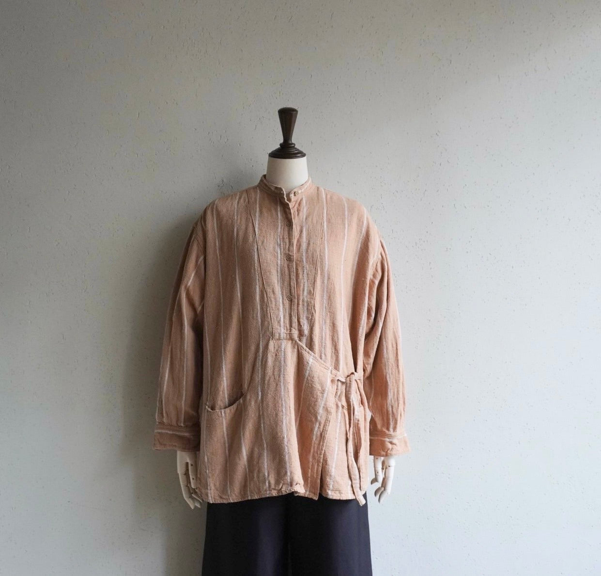 80s Striped Cotton Shirt