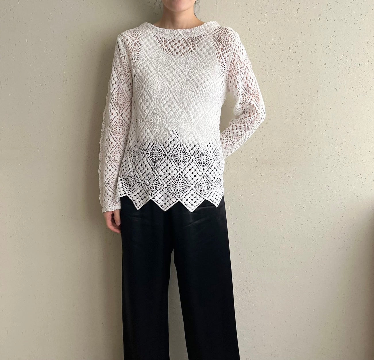 Lace Design Top