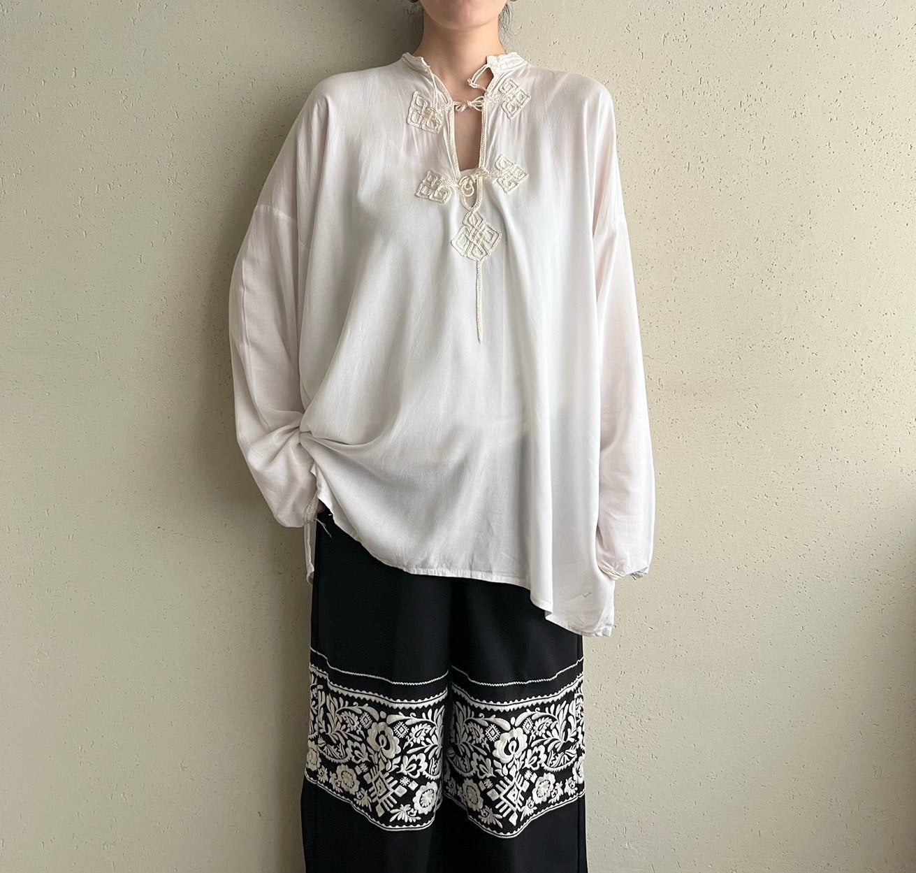 80s Embroidery Tunic