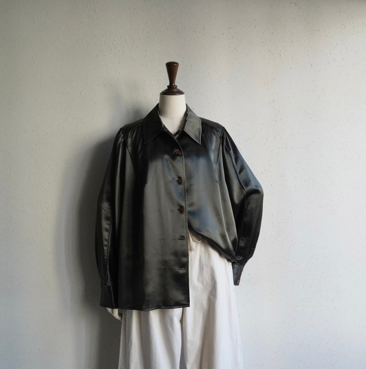 90s "harve benard" Shiny Shirt