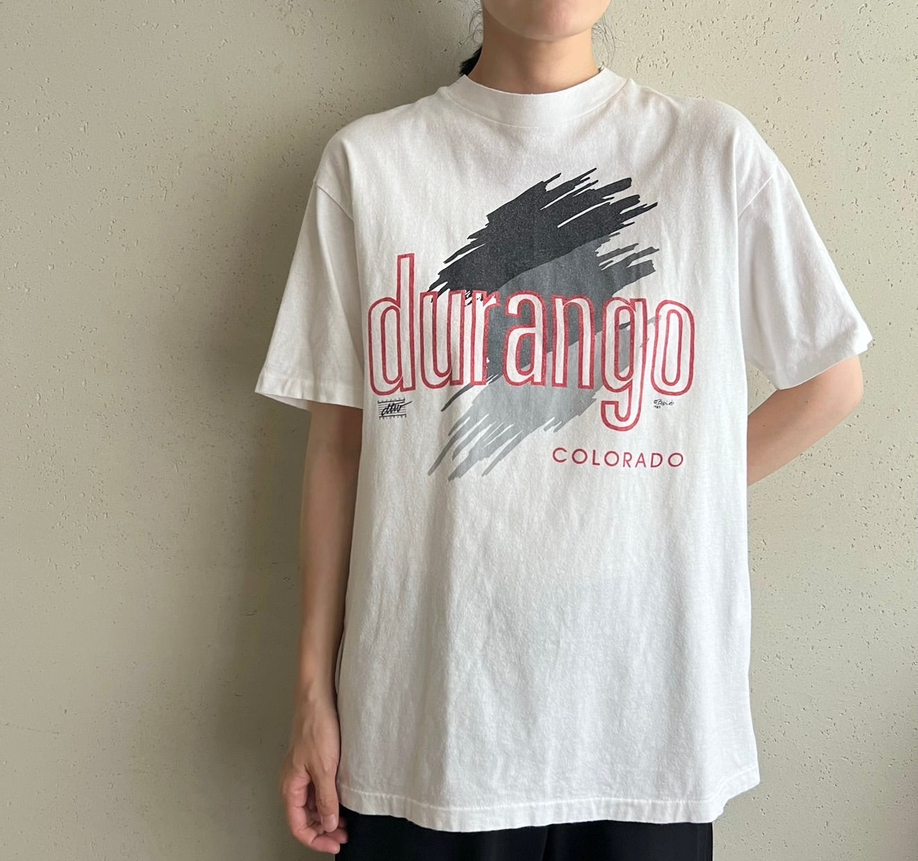 80s Printed T-shirt Made in USA