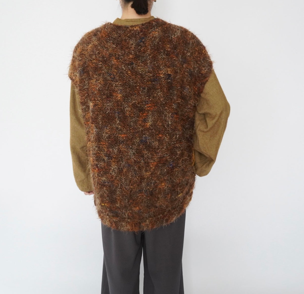 80s Design Mix Knit Vest