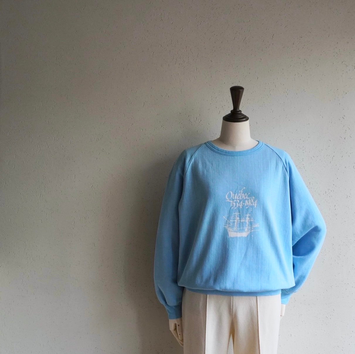 80s Printed Sweater Made in Canada