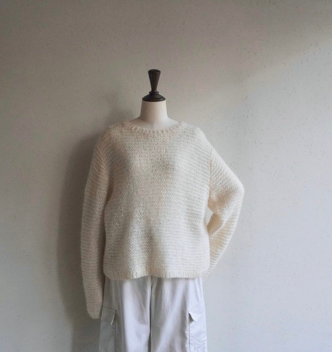 90s White Knit