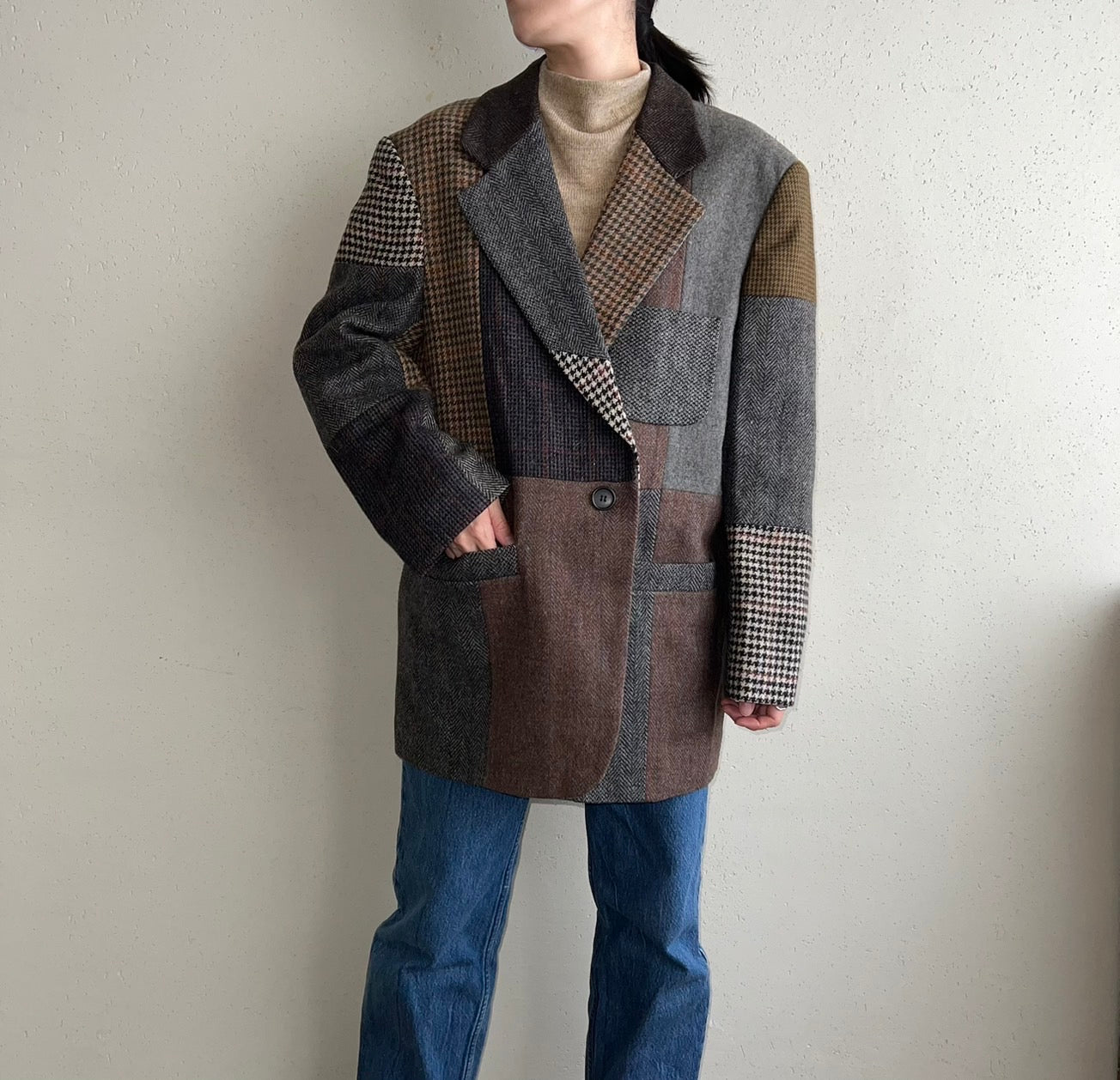 90s Patchwork Jacket