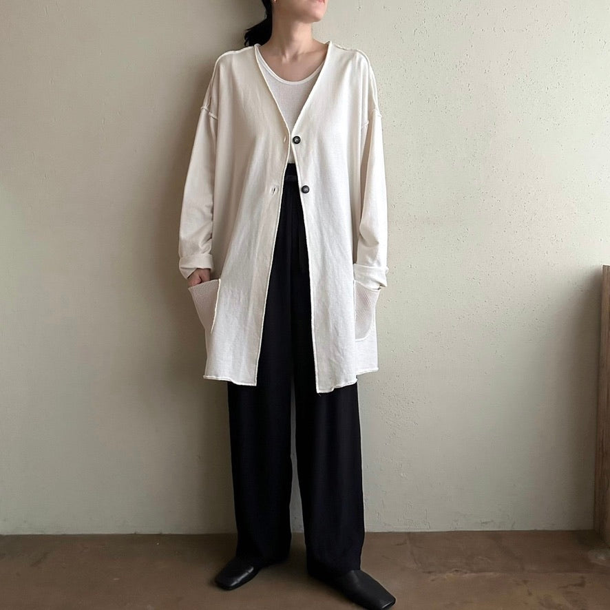 90s Long Sweater Cardigan Made in USA