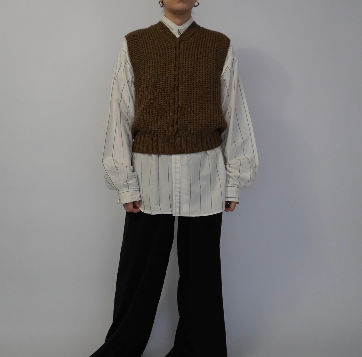 90s Design Knit Vest