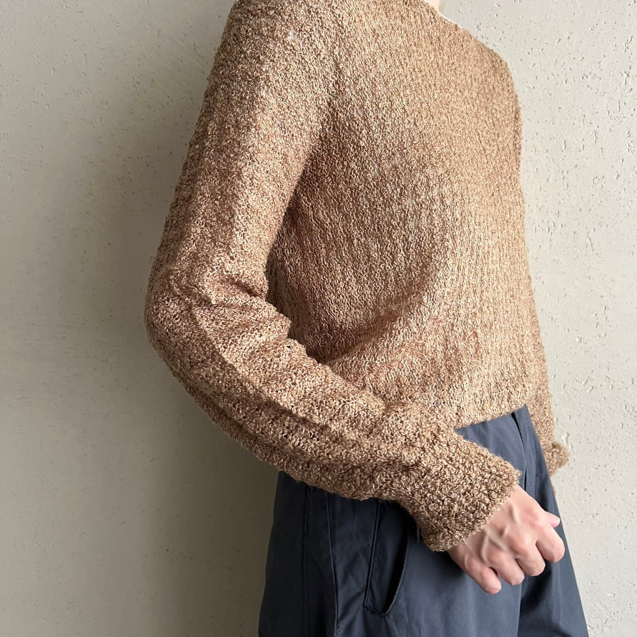 90s Light Knit Top
