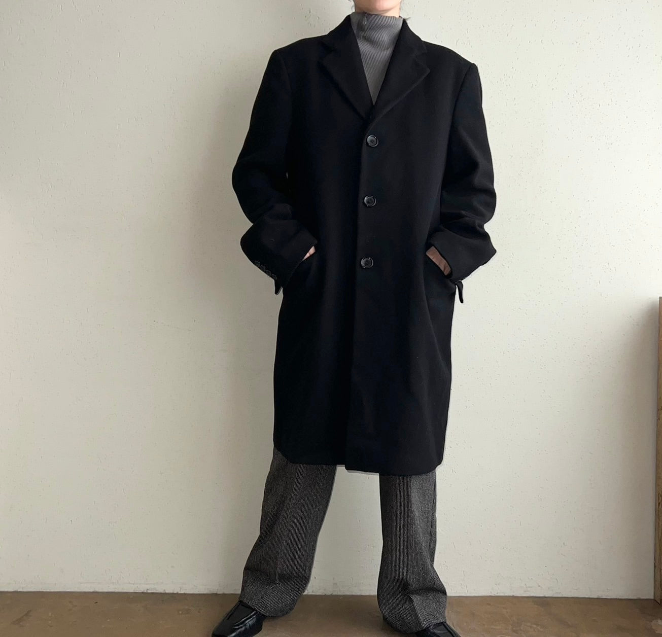 90s Cashmere Coat Made in Italy