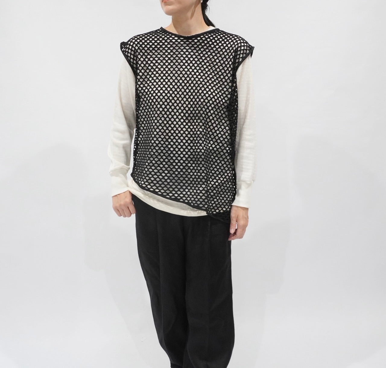 90s Mesh Design Top